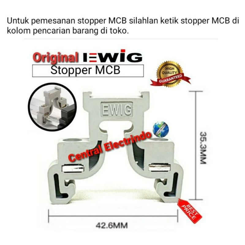 MCB EWIG 1Phase Classic 6A/10A/16A/20A/25A/32A/40A SNI.