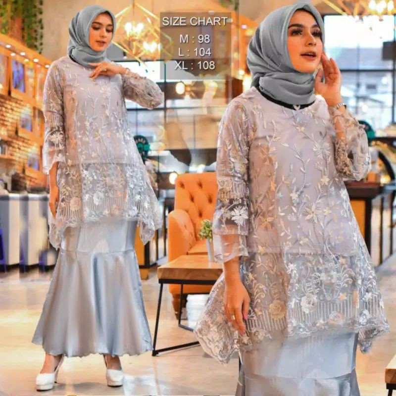 SETELAN KEBAYA ORIGINAL/KEBAYA PESTA/KEBAYA CANDANI/BY PB