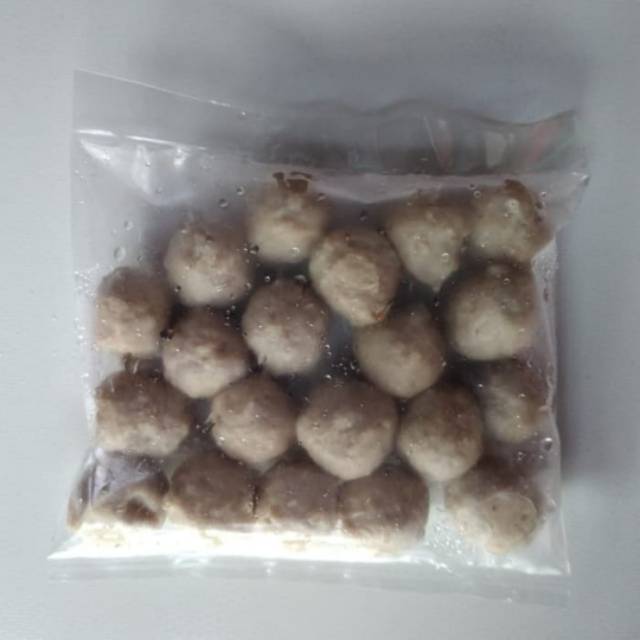 

Bakso ayam mentah, 500 gram, sayur medan