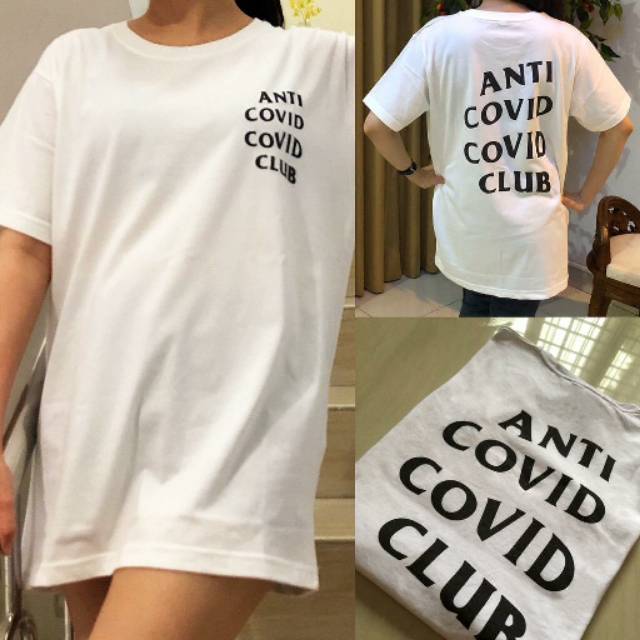 T-shirt anti covid club