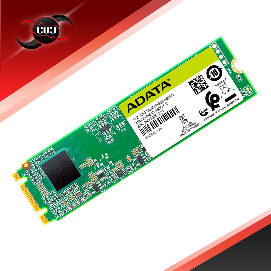 ADATA SSD SU650 M.2 2280 480GB SATA III