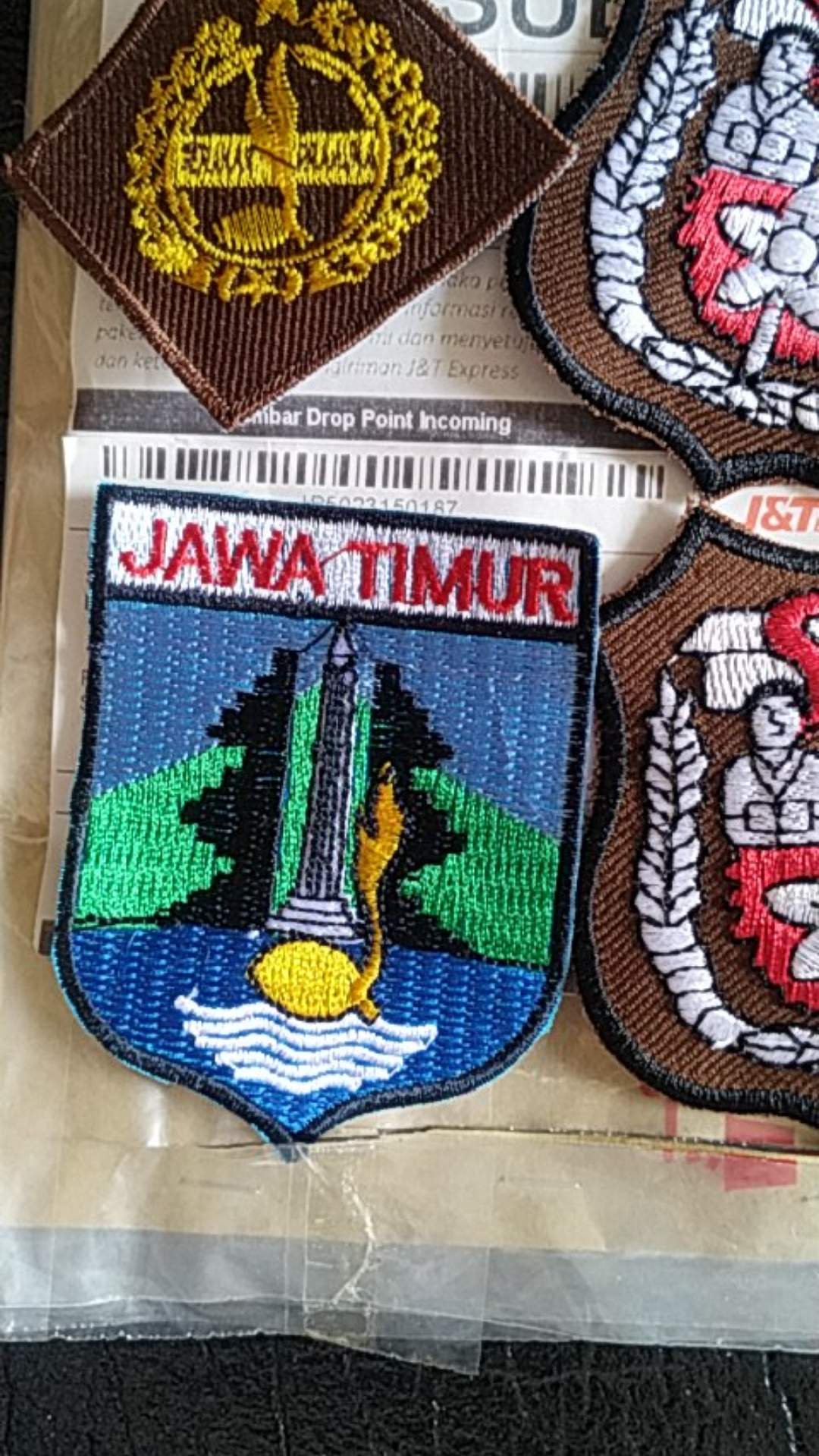 Bed Badge Logo Pramuka Jawa Timur Bordir Shopee Indonesia