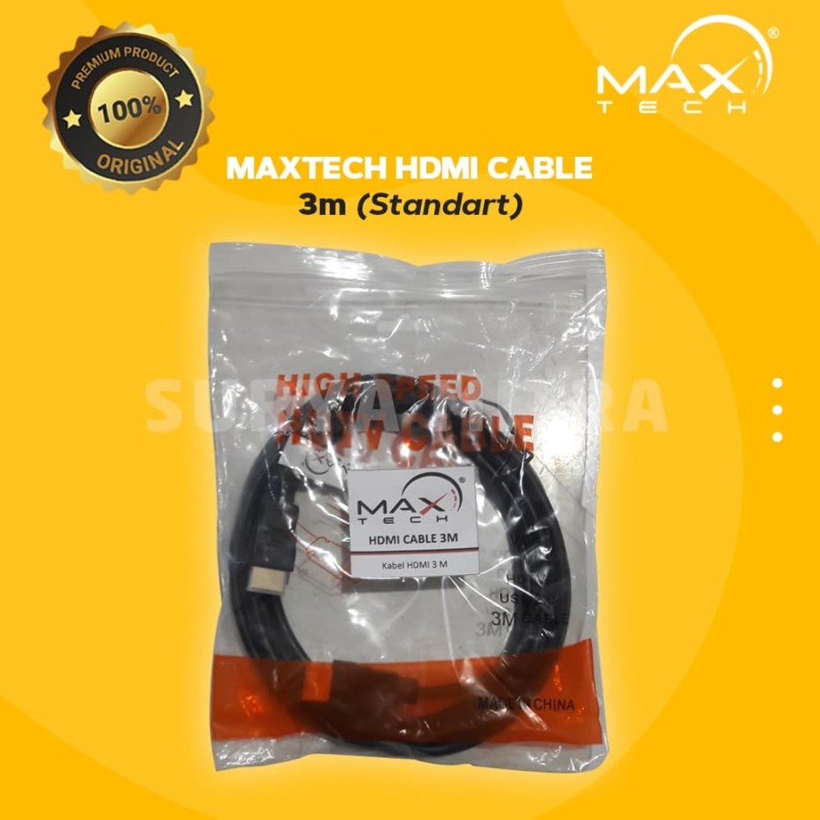 Kabel HDMI Maxline 3m Standart