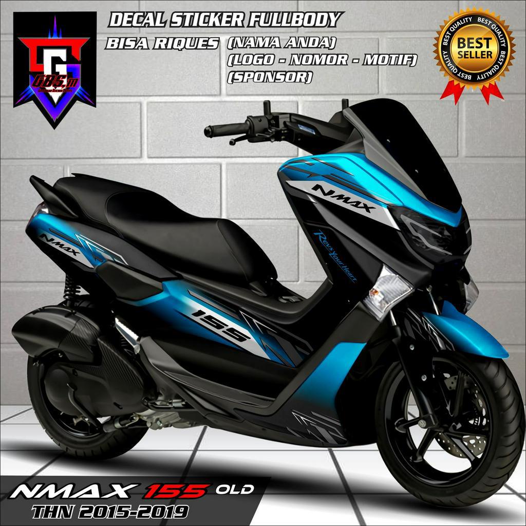 Terbaru - Stiker Full Body Nmax 155 Old Stiker Motor Nmax Lama Fullbody - Dekal Stiker