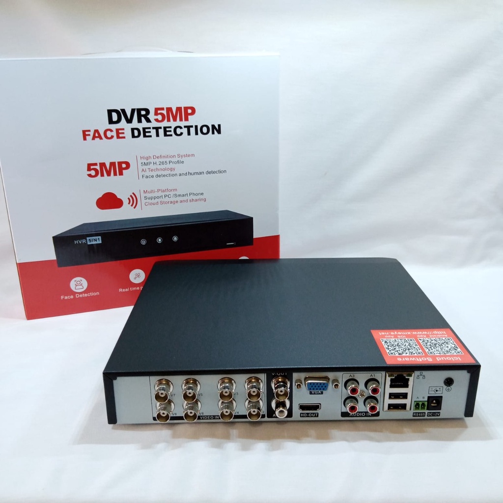 DVR 8ch Xmeye Up to 5mp