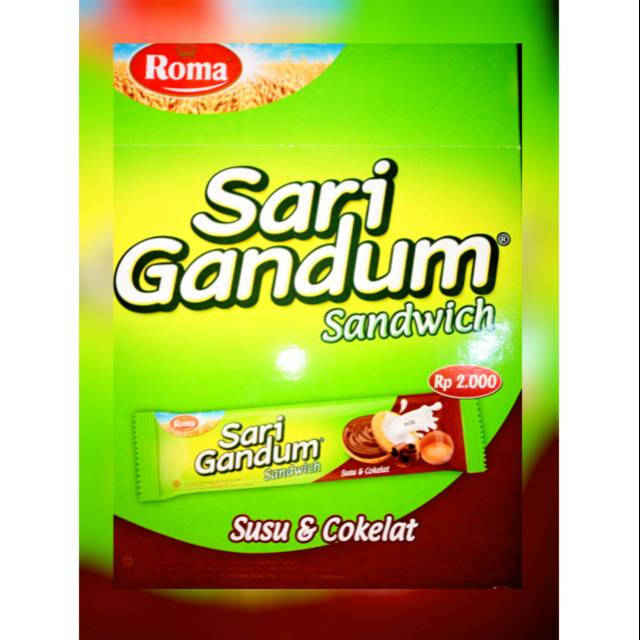 

Sari gandum 468 g isi 12 bungkus