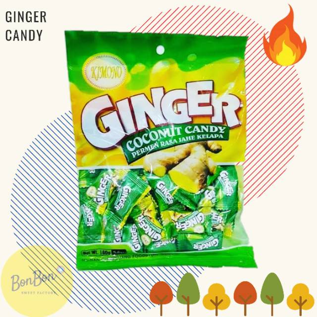 

Permen Jahe Kelapa / Permen Ginger Coconut Candy / Permen Kimono 160 Gram