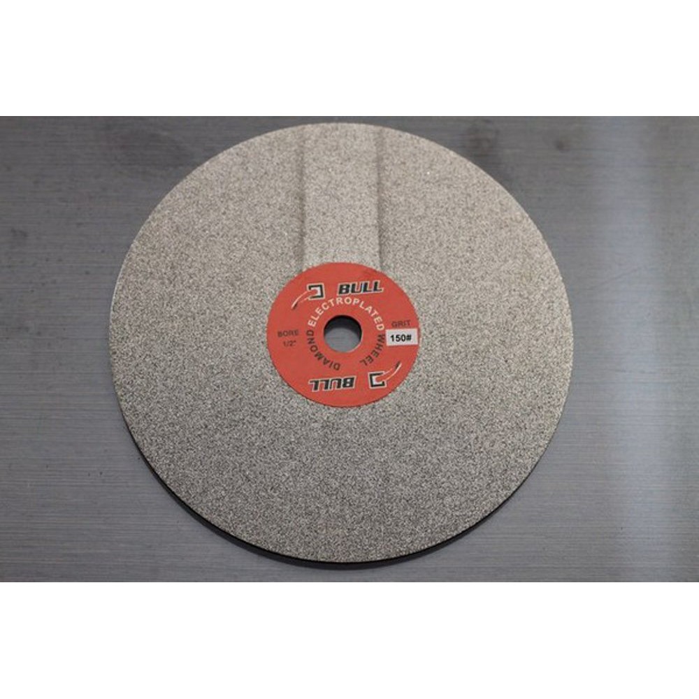 PIRINGAN DIAMOND LAP / DISC UNTUK POLES / ASAH BATU PERMATA 8 INCH #150