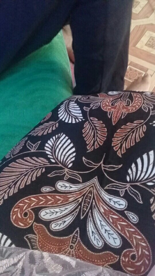 Maura Couple - Sania Ruffle Batik Couple Ori Ndoro Jowi Dnt Garansi