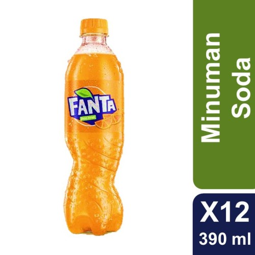 

FANTA ORANGE OREN JERUK BOTOL 12X390ML PER DUS/LUSIN