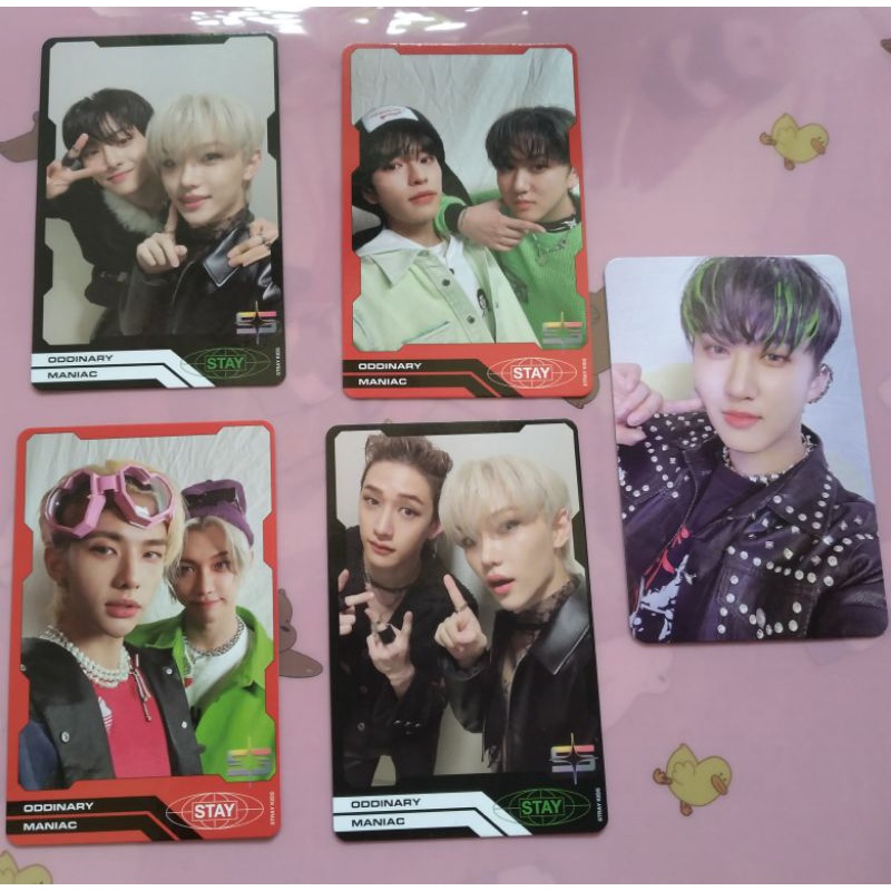 PHOTOCARD TC UNIT STRAYKIDS ODDINARY