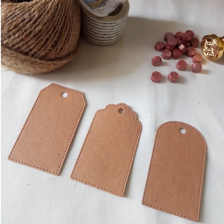 

❀Esternine❀ Hang Tag Polos | Hang Tag | Hang Tag Kraft | Hang Tag Kemasan