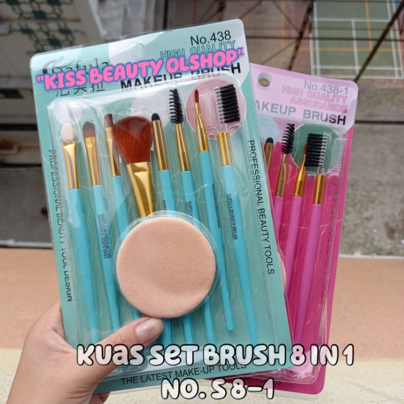 KUAS SET MAKE UP LENGKAP BRUSH MAKE UP LEMBUT