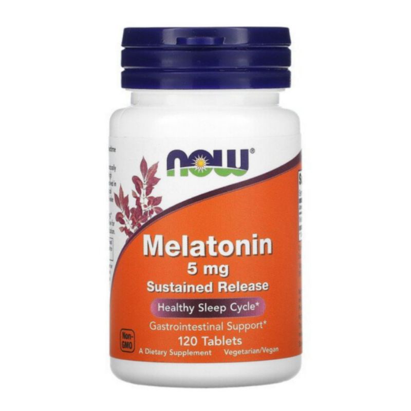 Now Foods Melatonin, 5 mg, 120 Tablets