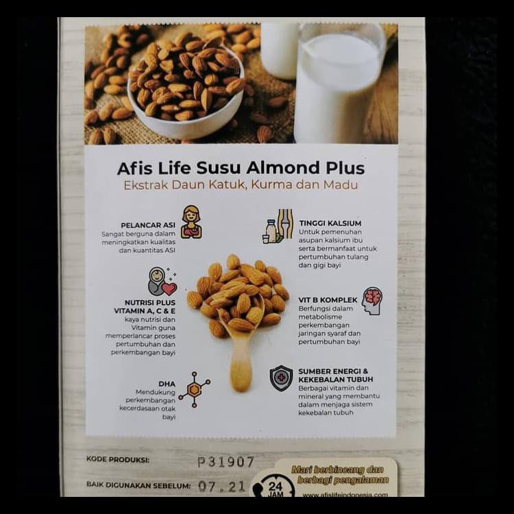 

[[Bayar Ditempat]] Afis Susu Almond Tinggi Dha Teruji