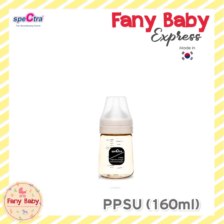 SPECTRA THE ALL NEW PPSU BABY BOTTLE 160ML / BB011