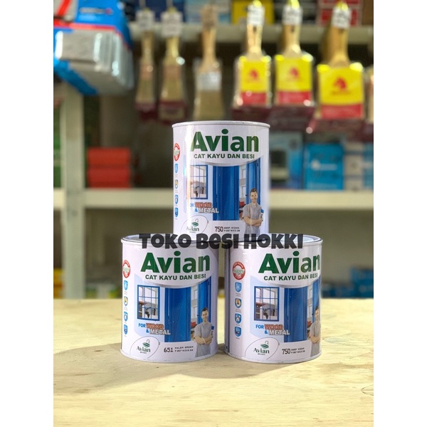 Cat Minyak Avian / Cat Kayu dan Besi Avian 1kg