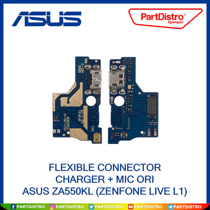 FLEXIBLE CONNECTOR CHARGER + MIC ORI ASUS ZA550KL (ZENFONE LIVE L1)