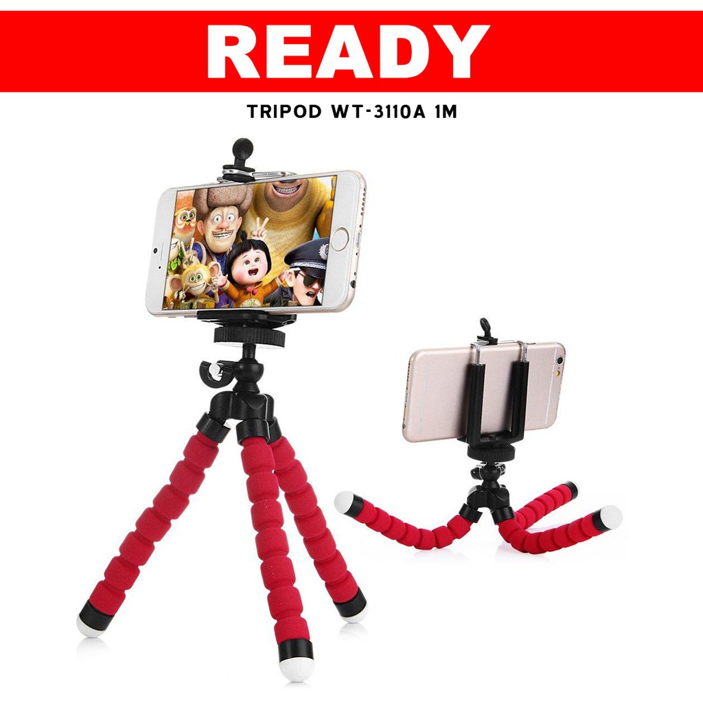 Tripod spider tripod kamera/Tripod handphone/tripod hp/tongsis  tripod/holder u tripod/tripod cotton-4