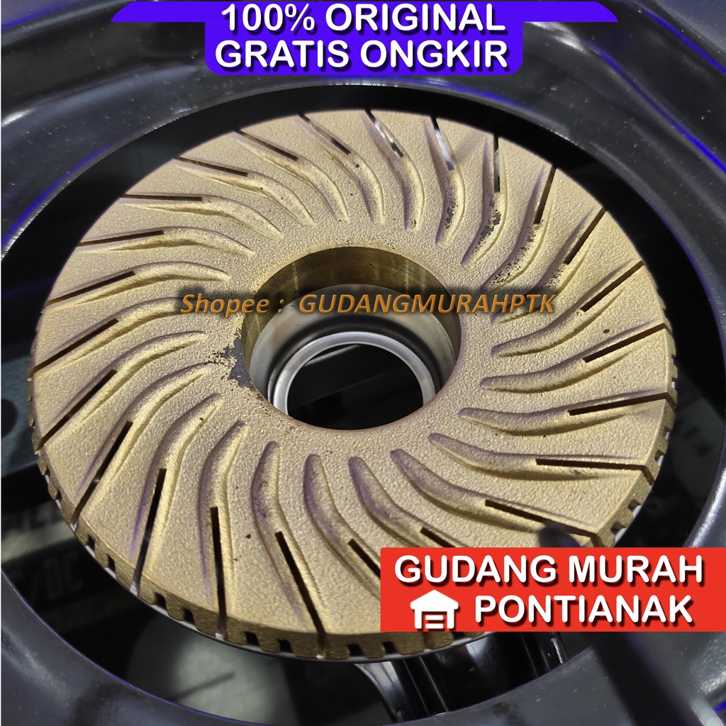 Kompor Gas Rinnai RI-602 BGX 2 Tungku RI602BGX Api Tornado 602BGX Api lilin Api besar