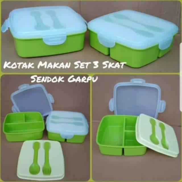 Tempat makan kotak Makan Golden Sunkist Kode TNKS 1132