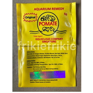Obat ikan Pomate Singapura Original