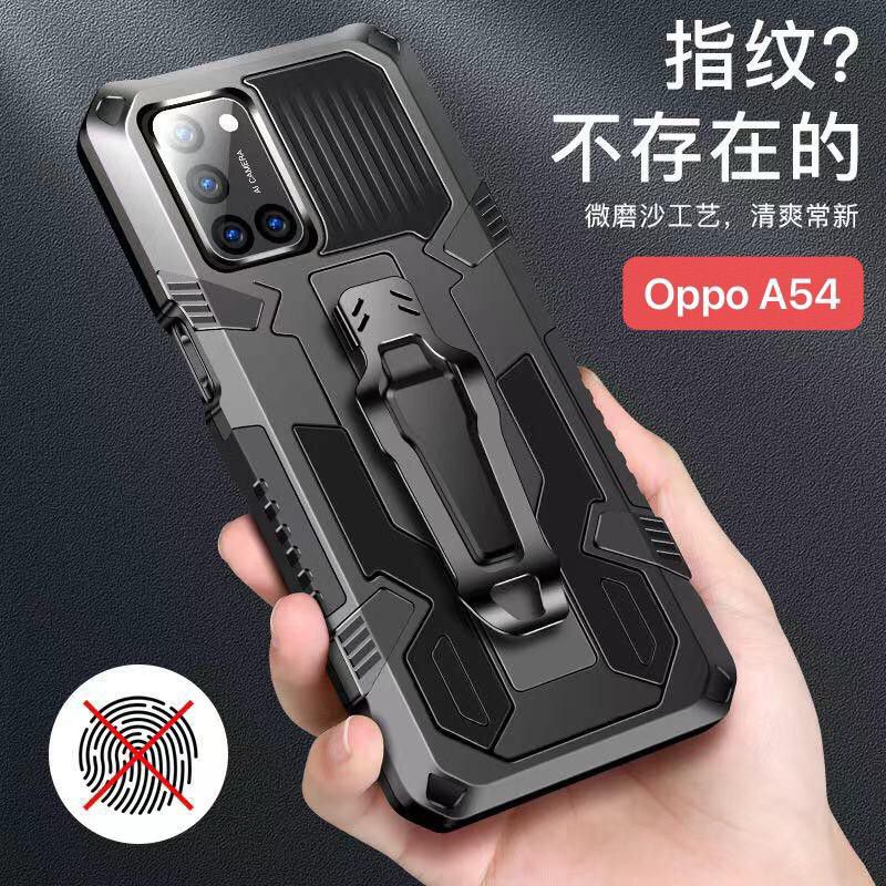 CASE Robot Oppo A54 4G Standing Cover Casing Silikon