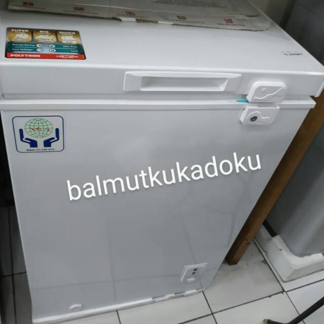 FREEZER POLYTRON PCF 118 PCF118 PCF-118 BANDUNG FREZER BOX