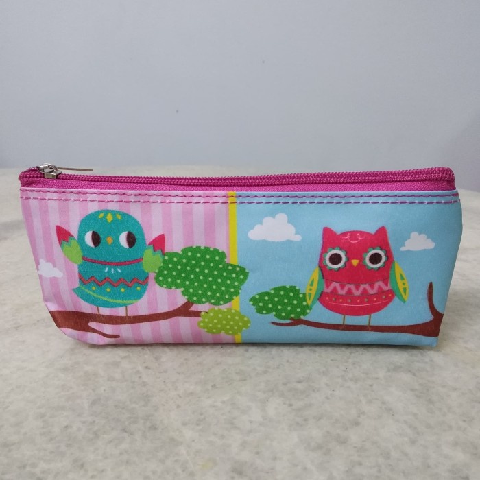 

Trendi Tas Tempat Pensil Anak Dinosaurus Dino Owl Burung Hantu Promo