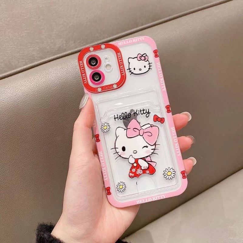 Case Disney Transparan Card Slot For hp samsung oppo realme vivo xiaomi redmi#case#casehp#caselucu#casekekinian