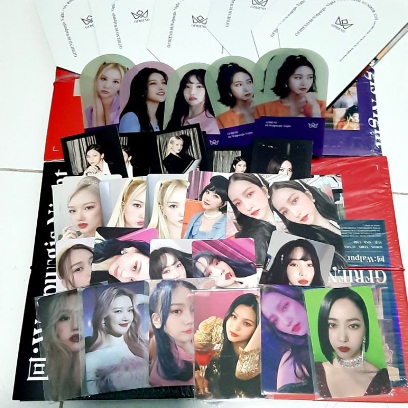 [SALE] GFRIEND Photocard/ Benefit Ktown4u/ Business Card/  Poster/ Pet Photo Stand/ Room Pop Up - Of