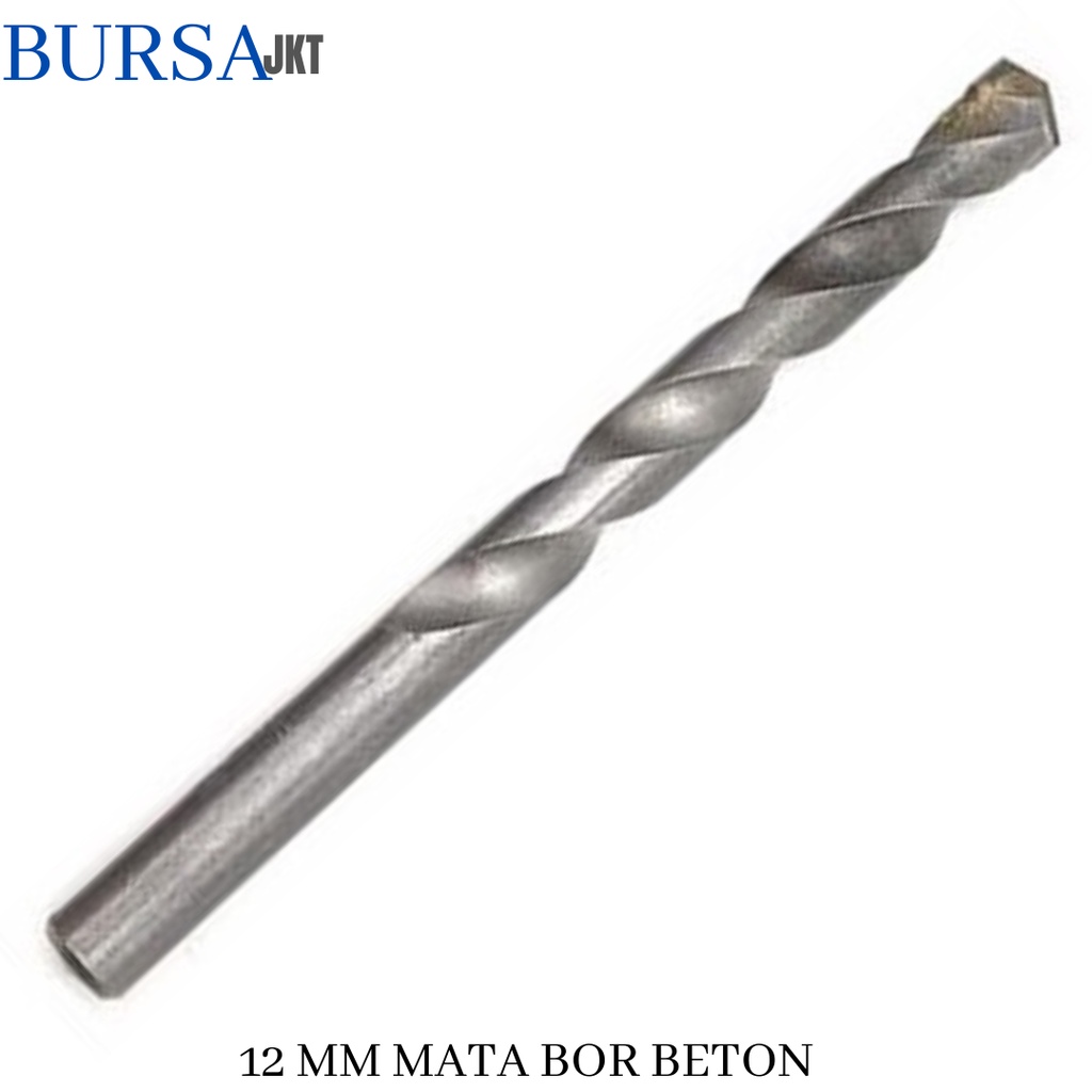 MATA BOR BESI BETON TEMBOK HSS DRILL MANSONRY 12 MM