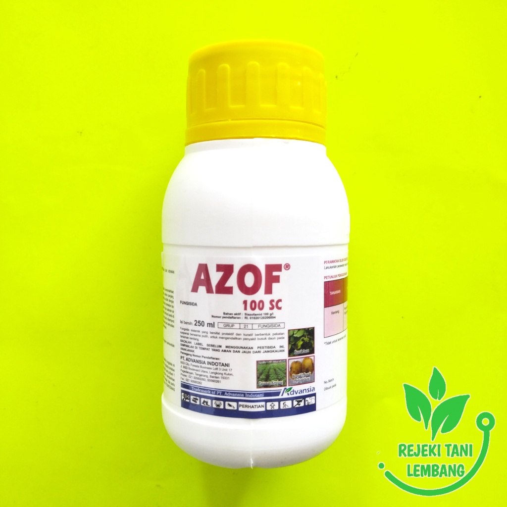 FUNGISIDA AZOF 100 SC ISI 250 ML PENGENDALI PENYAKIT BUSUK DAUN