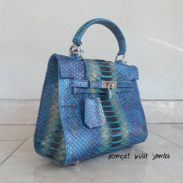 PromoTas kulit ular phyton asli