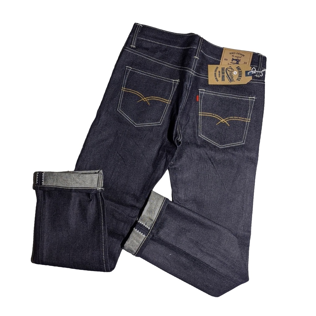 ARTESEN - Celana Denim Selvedge 14oz Premium Quality/celana panjang jeans artesan motif Gigi hiu