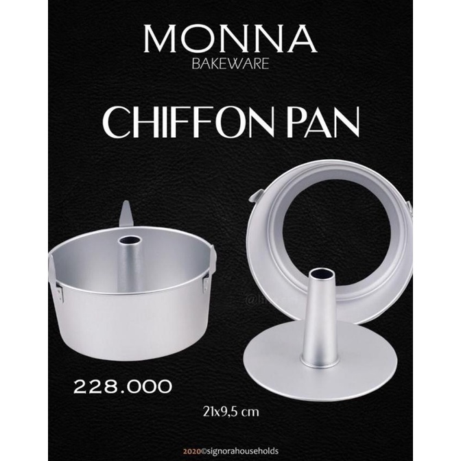 BANTING HARGA CHIFFON PAN MONNA BAKEWARE 21x9,5cm
