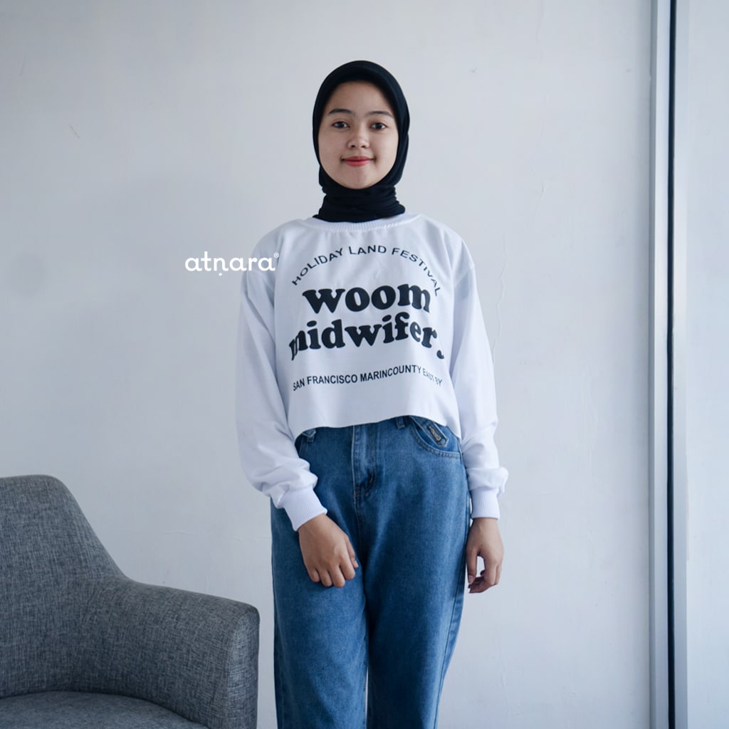 Nara Grosir - Woom Sweater | Fashion Terkini | Sweater Termurah