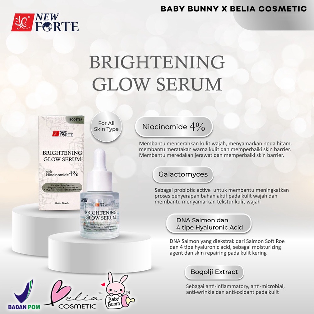 ❤ BELIA ❤ SYB Serum Series | Anti Aging | Brightening Glow | Serum | SYB Forte | BPOM