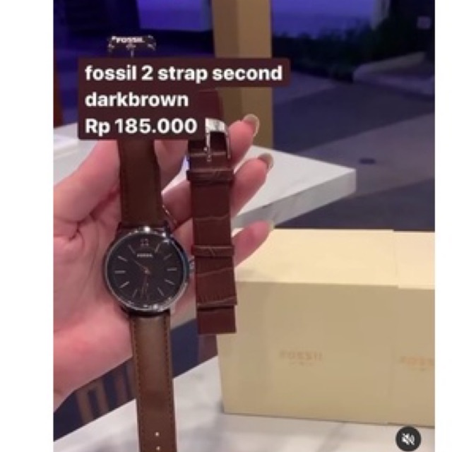 jam pria fs strap leather chrono