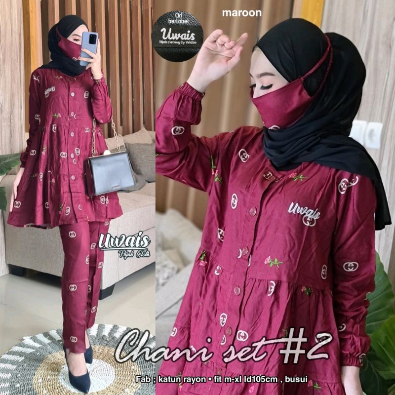 chani#2 set setelan by uwais