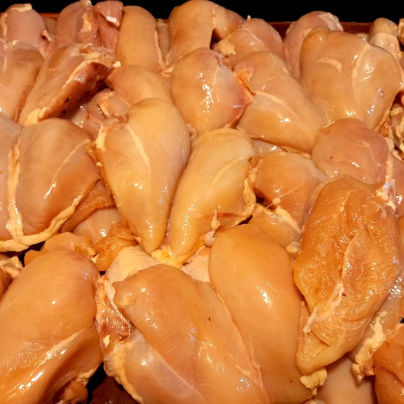 

Boneless dada atau fillet daging dada ayam segar