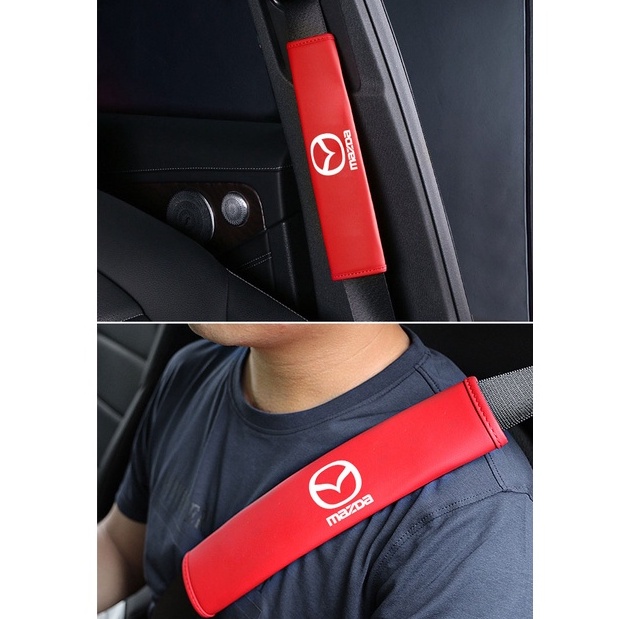 G-club Cover Sabuk Pengaman Mobil Universal Bahan Kulit Untuk Mazda