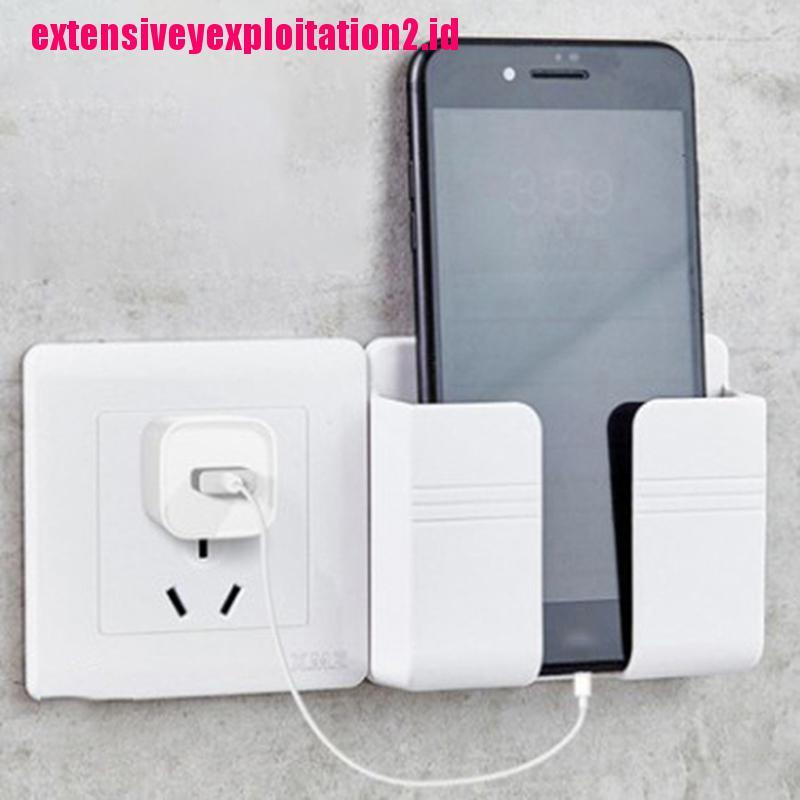 &lt; E2id &amp; &gt; Rak Gantung Dinding Holder Remote Control / Handphone