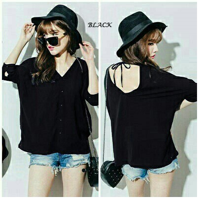 Q- BLOUSE TALI WENDA/ ATASAN WANITA KEREN/ TERBARU