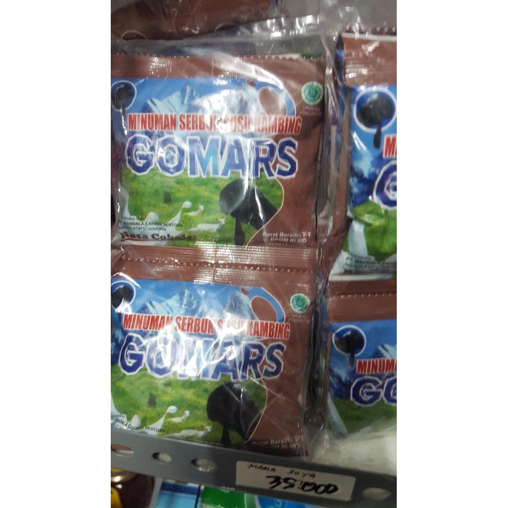 

Susu Kambing Ettawa Gomars Rasa Coklat Kemasan Sachet N49