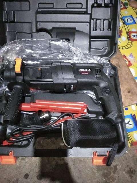 Promo Mesin Bor Rotary Hammer Impact Driil Bobok Beton Tembok Besi Kayu Uchiha Type Uc 05 Japan