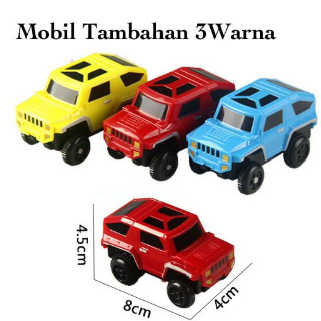 Tma / Mobil extra untuk mainan mobil set rail / Mobil Tambahan