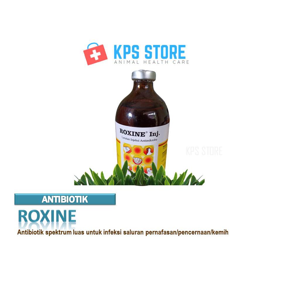 ROXINE Inj 100 ml /  ANTIBIOTIK / Enrofloxacin