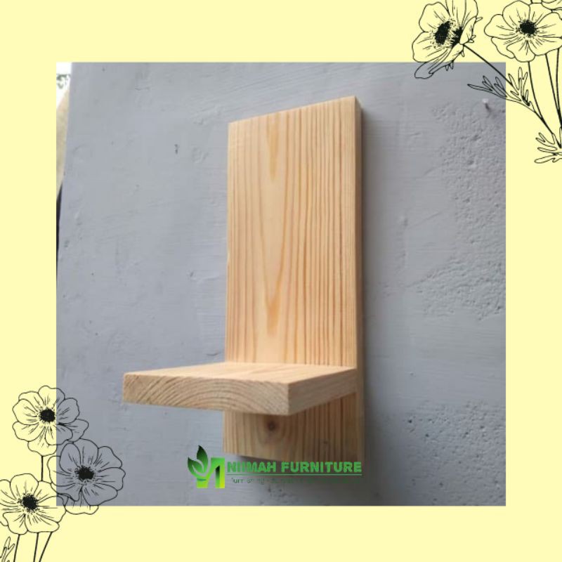 Rak Tanaman Gantung/ Dekorasi Dinding / Tempat Pot Bunga / Rak Cupang