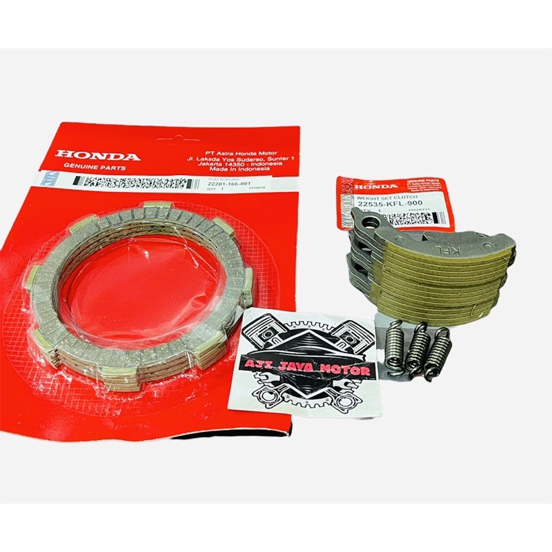 Kampas Ganda + Kampas Kopling Supra Fit Fit S Fit X Fit R Supra Fit New , Lagenda (KFL)